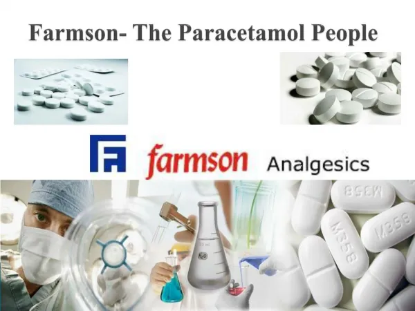 Farmson- The Paracetamol People