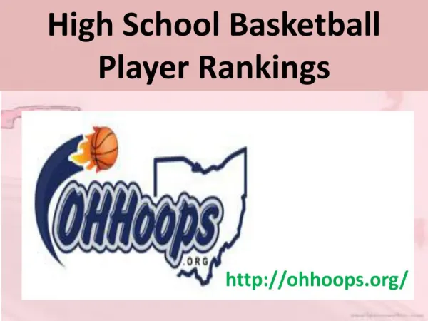 Ohio High School Basketball Player Rankings