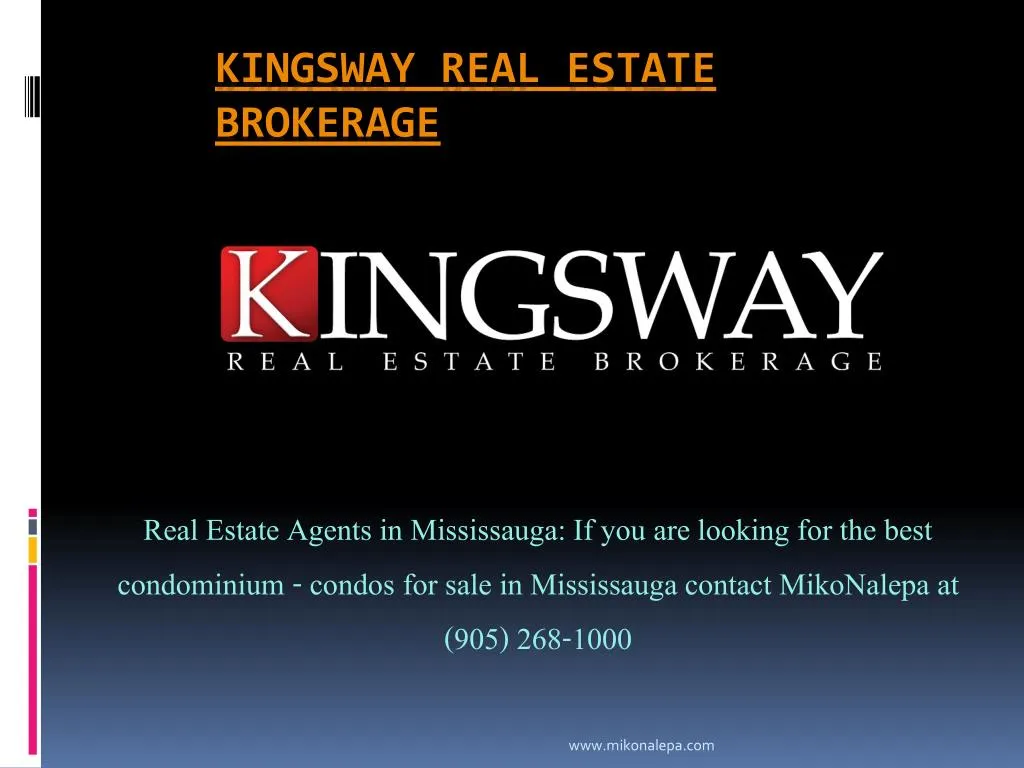 kingsway real estate brokerage