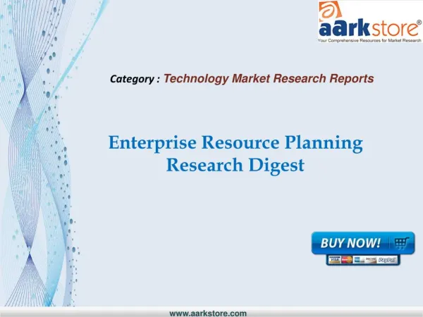 Aarkstore - Enterprise Resource Planning Research Digest