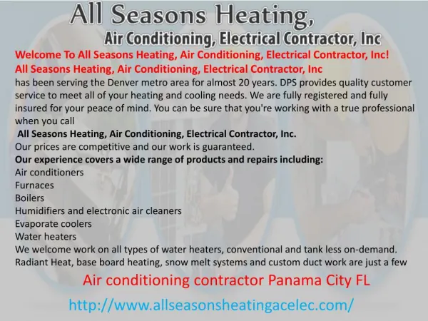 Air Conditioning, Electrical, HVAC and Heating Repair Contra