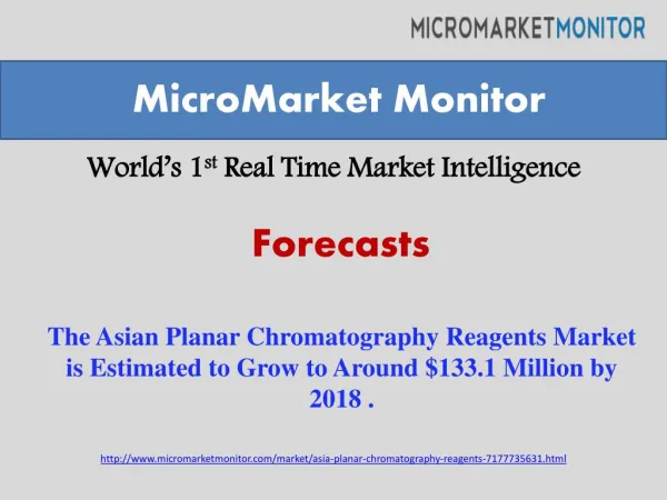 The Asian Planar Chromatography Reagents Market.