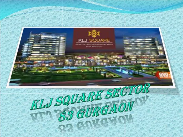 KLJ Square, Sector-83