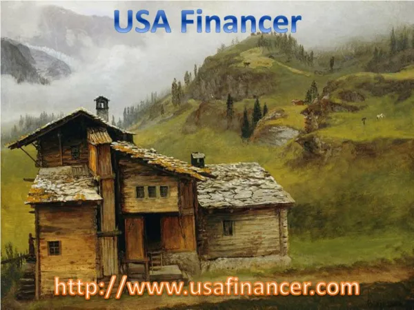 Home Loans in USA