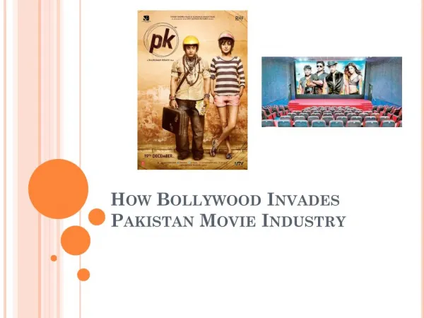 How Bollywood Invades Pakistan Movie Industry