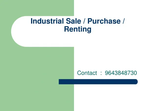 For sale 4000 meter Industrial land in Noida 9643848730
