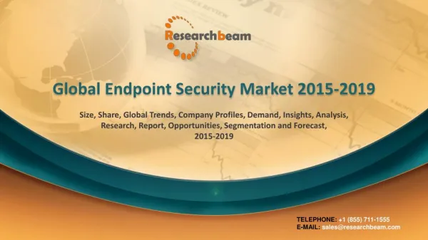 Global Endpoint Security Market 2015-2019