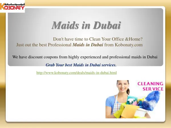 Maids in Dubai