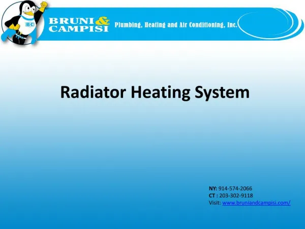 Radiator Heating System