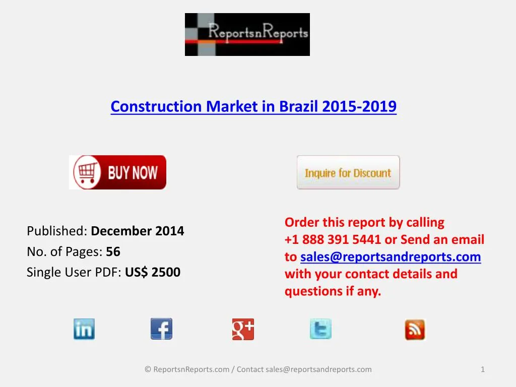 construction market in brazil 2015 2019
