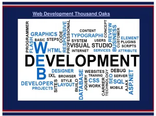 Web Development Thousand Oaks - slide 1