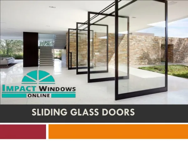 Sliding Glass Doors