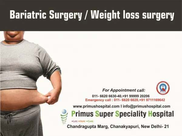 Best Bariatric Clinic - primus best Weight Loss Surgery