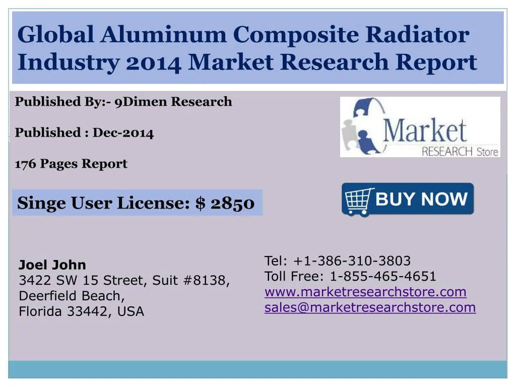 global aluminum composite radiator industry 2014 market research report
