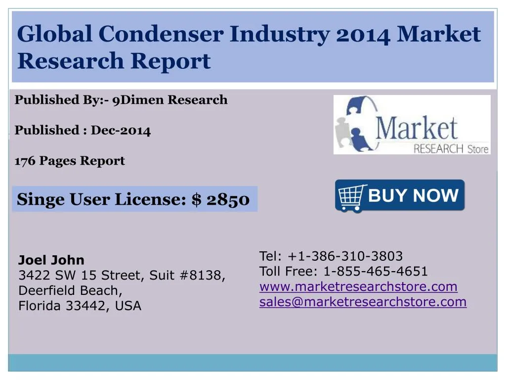 global condenser industry 2014 market research report