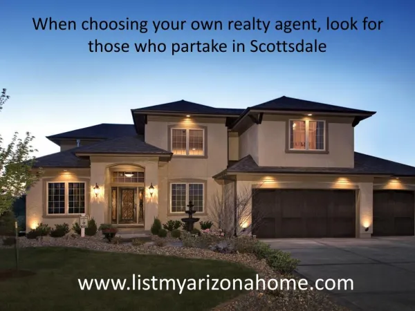 Sale Your Arizona Home at Best Prices