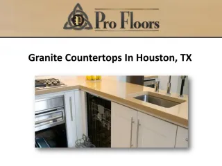 Granite Countertops In Houston, TX