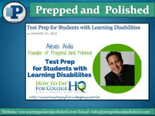 ACT Preparation - slide 1