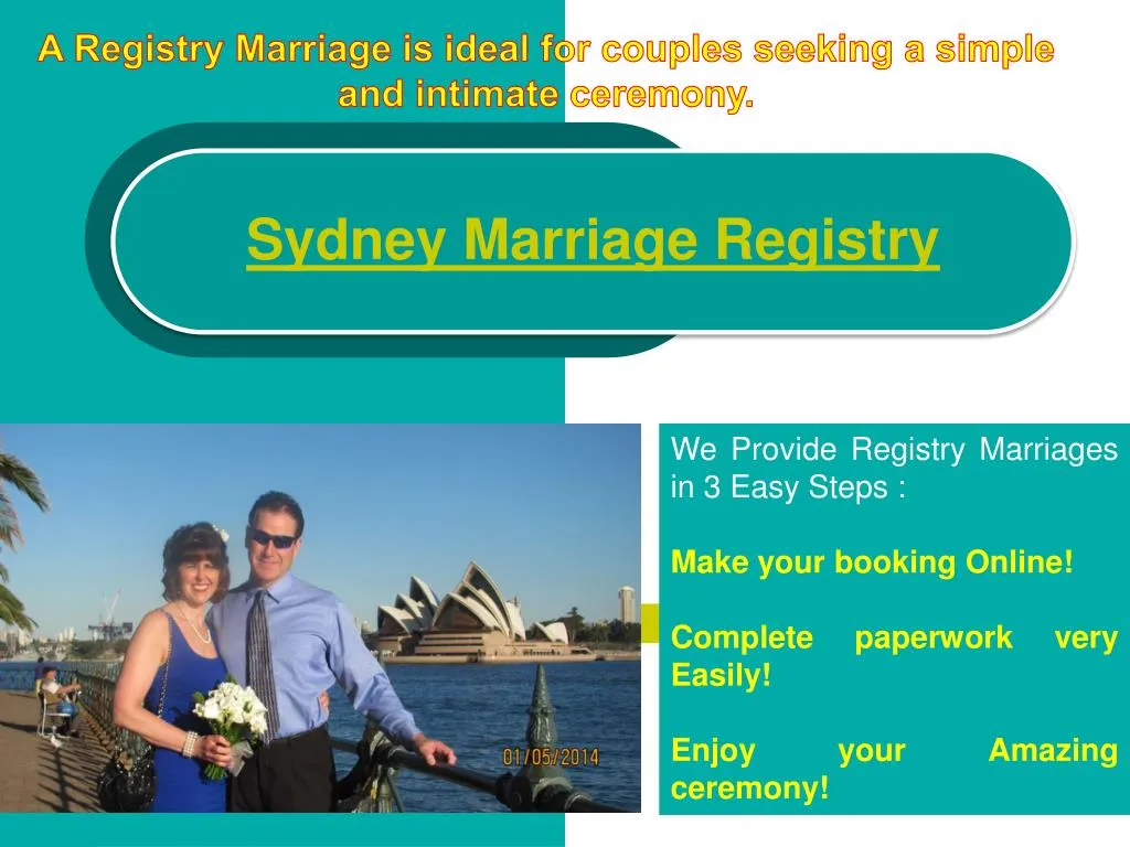 sydney marriage registry