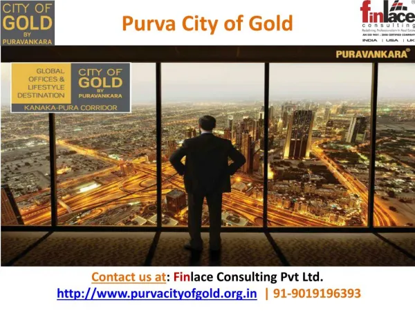 Purva City of Gold Kanakapura Bangalore | Review | PreLaunch