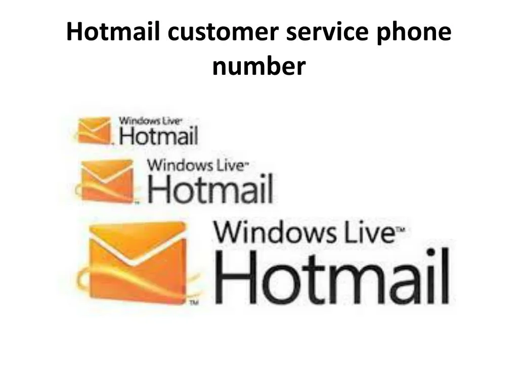 hotmail customer service phone number