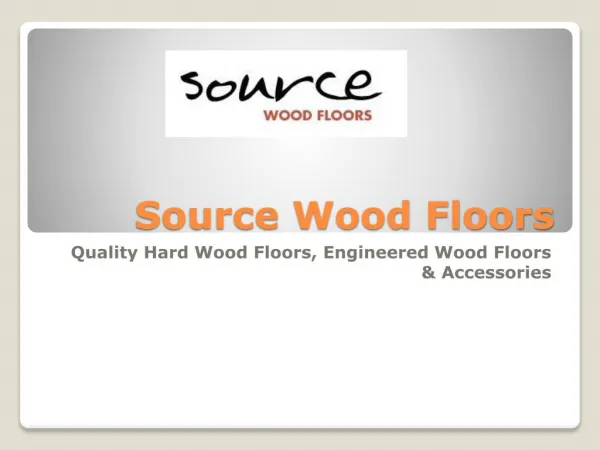 Quality Wood Floors aT Source Wood Flooring
