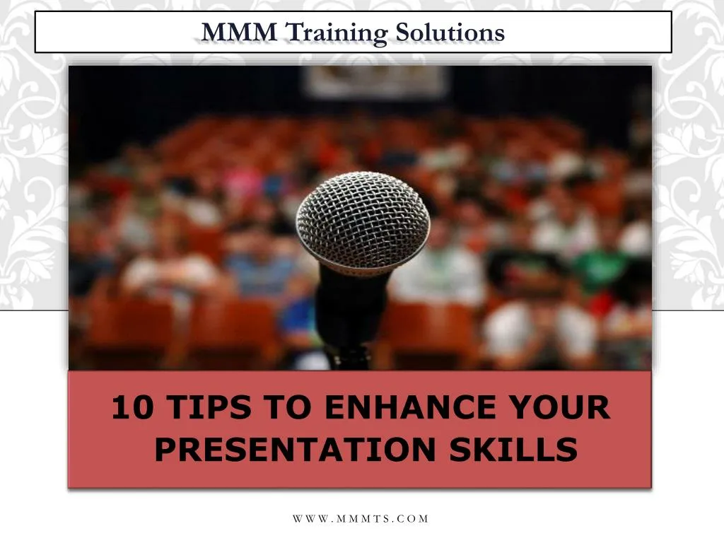 10 tips to enhance your presentation skills