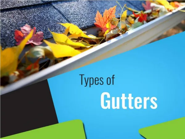 About types of gutter installation in Perth