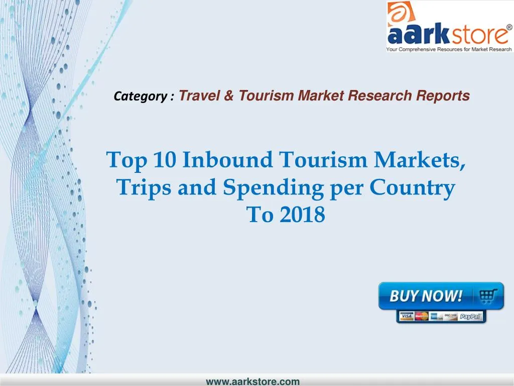 top 10 inbound tourism markets trips and spending per country to 2018