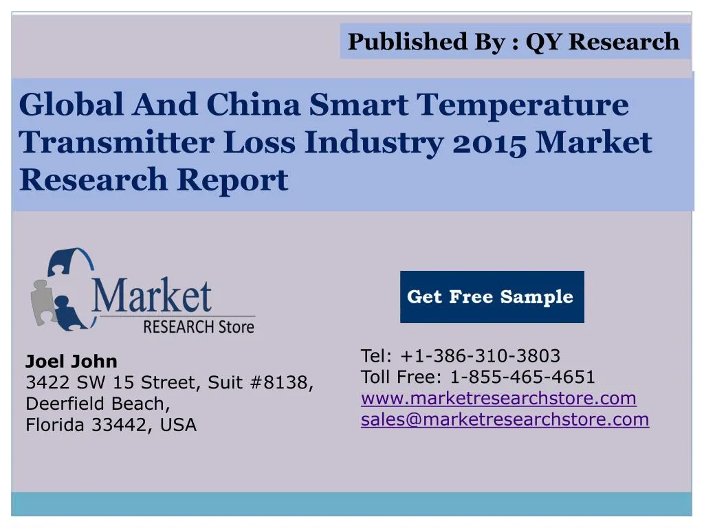 global and china smart temperature transmitter loss industry 2015 market research report
