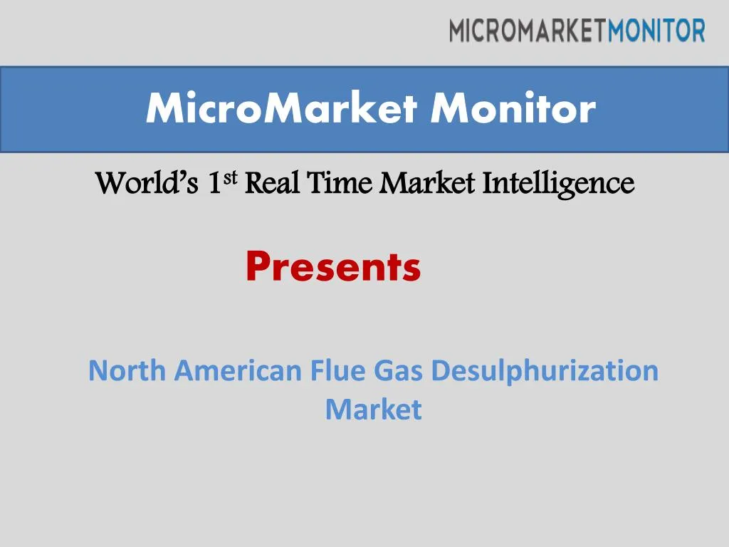 world s 1 st real time market intelligence