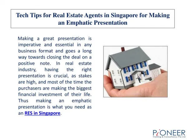 Tech Tips for Real Estate Agents in Singapore for Making an