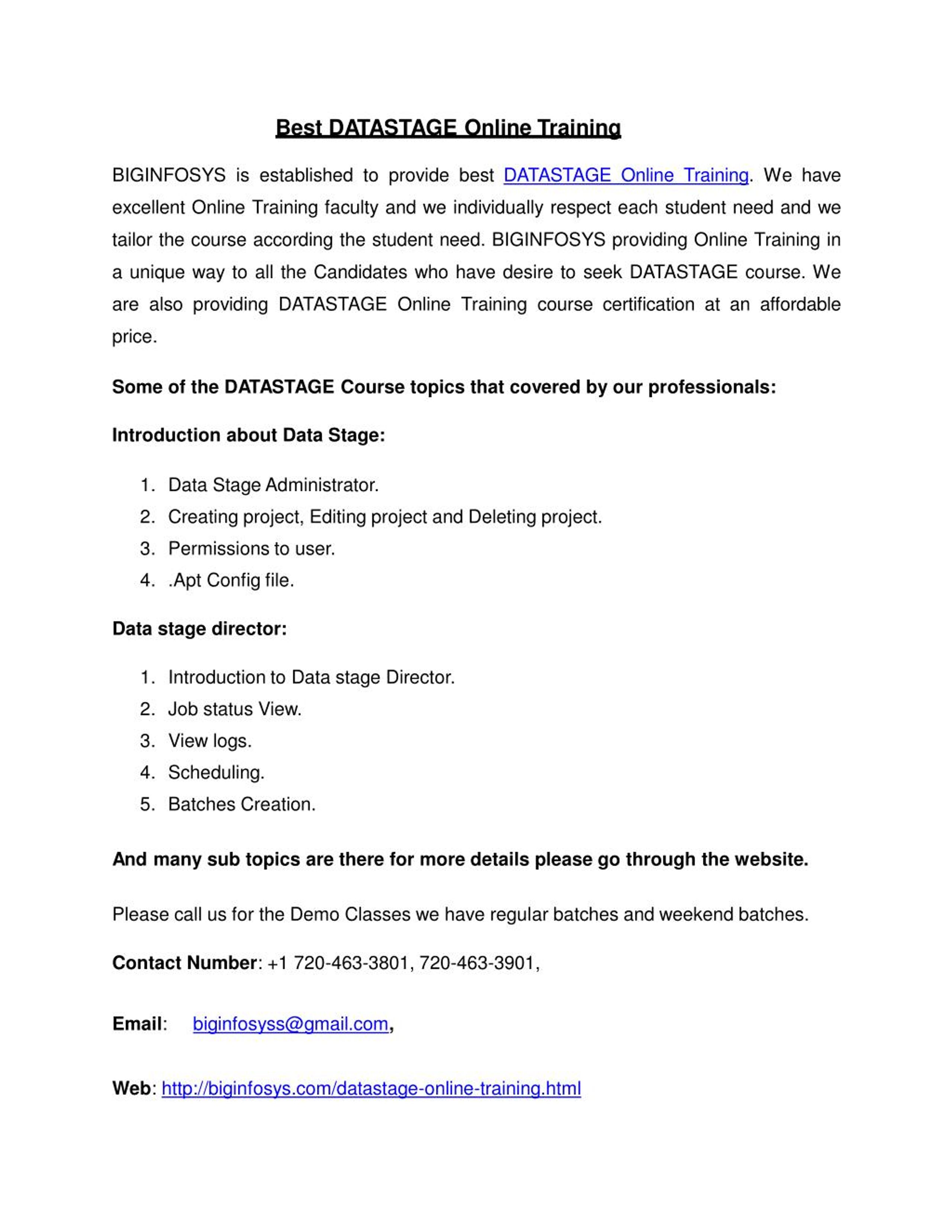 PPT - Best DATASTAGE Online Training PowerPoint Presentation, free ...