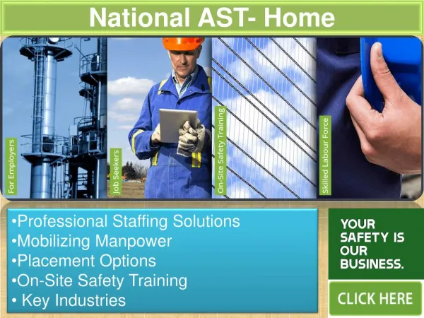 National AST offers professional staffing solutions, certifi