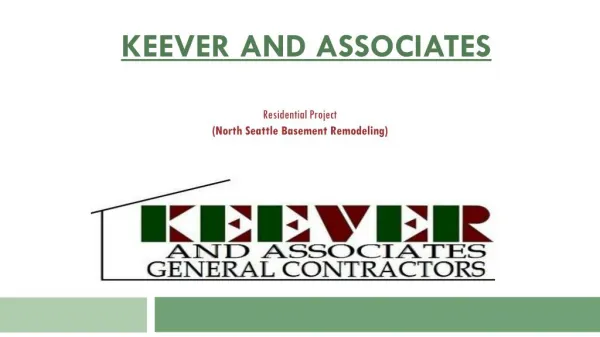 Keever & Associates - North Seattle Basement Remodeling