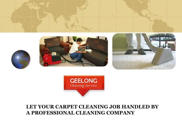 LET YOUR CARPET CLEANING JOB HANDLED BY A PROFESSIONAL CLEAN