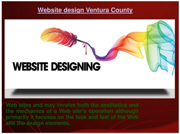 website design Ventura County