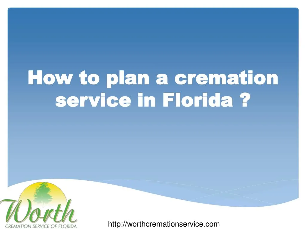 how to plan a cremation service in florida