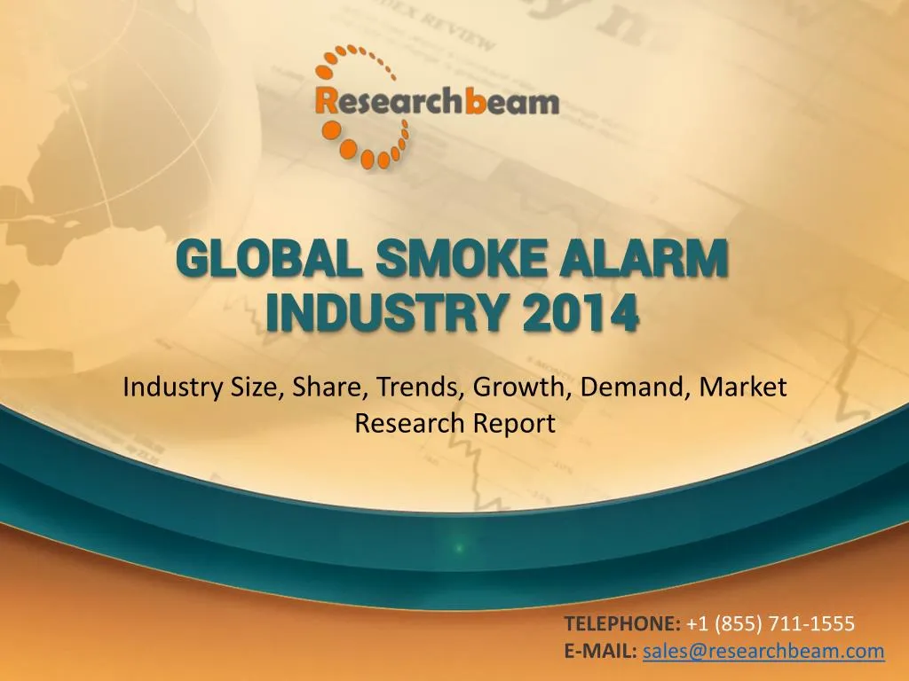 global smoke alarm industry 2014