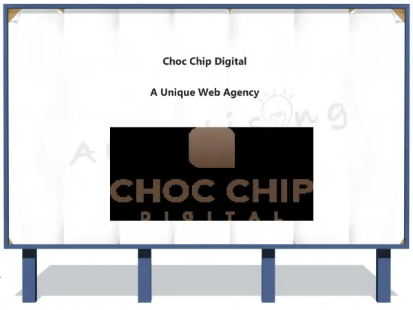 Choc Chip Digital - Web site development services in Geelong
