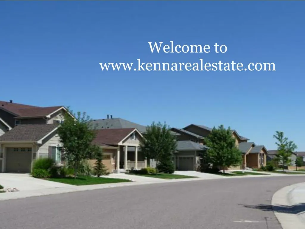 welcome to www kennarealestate com