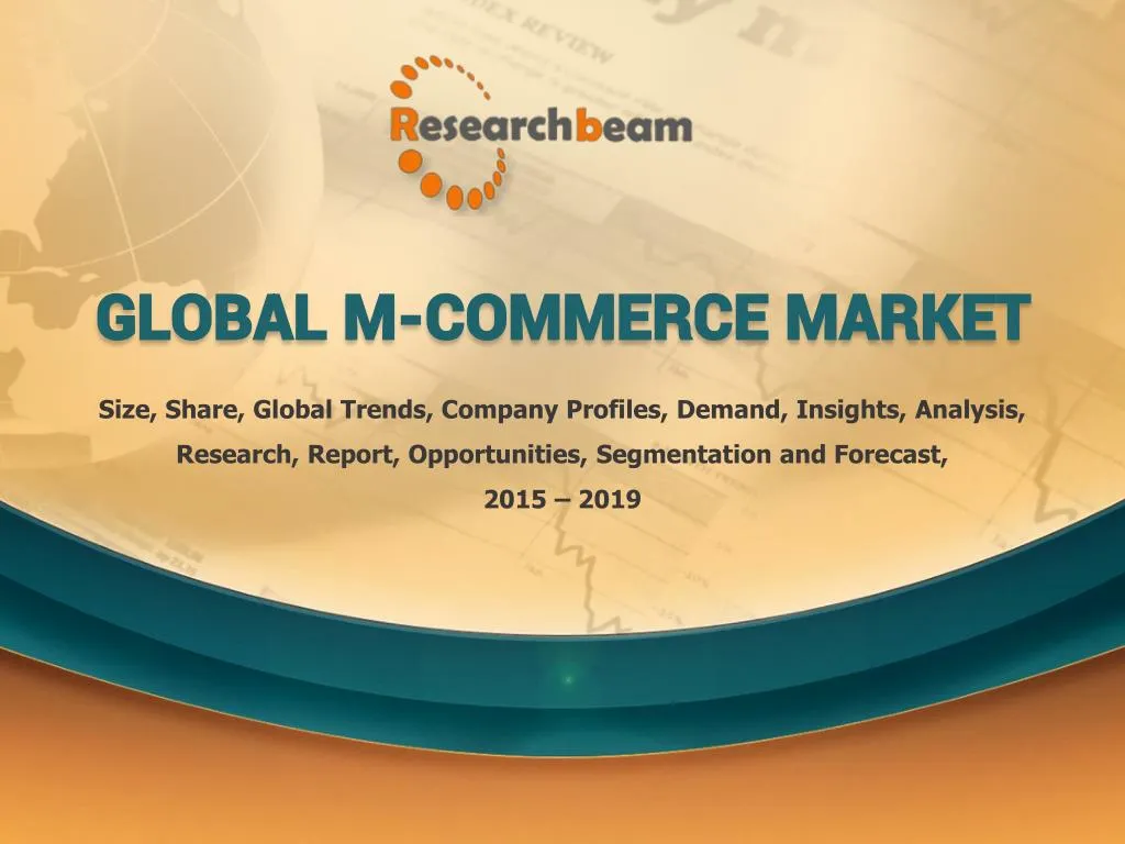 global m commerce market