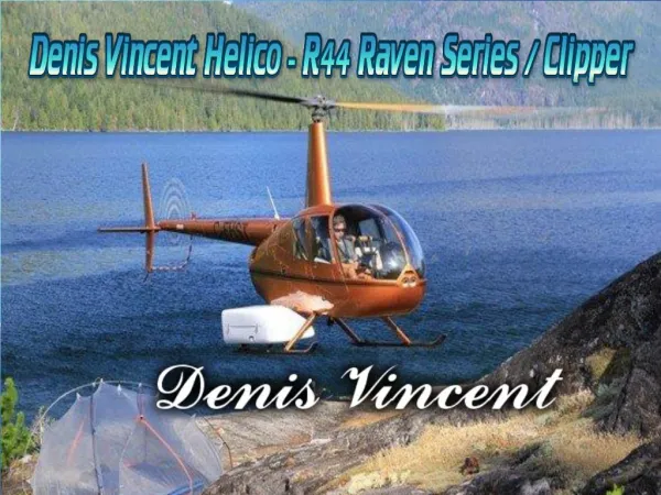 Denis Vincent Helico - R44 Raven Series Clipper