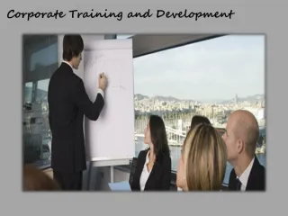 Corporate Training and Development Training - slide 1