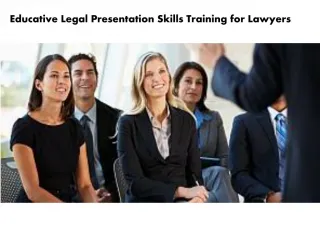 Legal Presentation Skills Training - slide 1