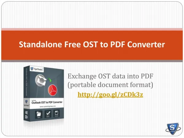 Exchange OST email to PDF- Free OST to PDF