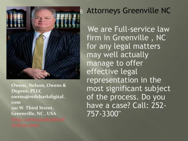 Greenville NC Best Lawyers