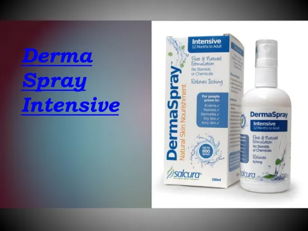 Derma Spray Intensive - Treatment For Skin Rashes
