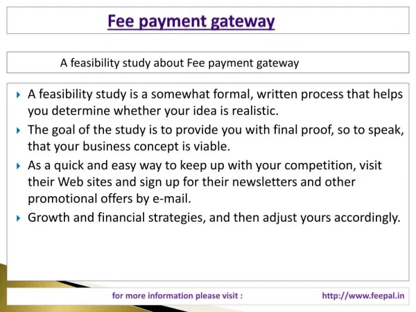 Know more about fee payment gateway