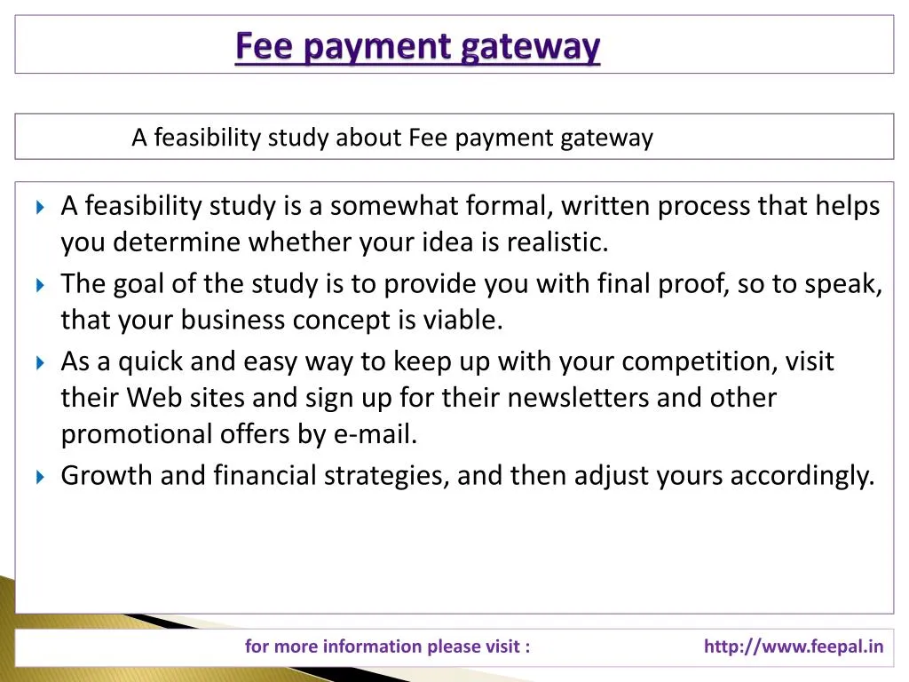 fee payment gateway